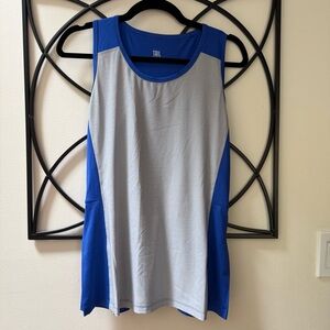 Tail Blue and Gray Tank Top